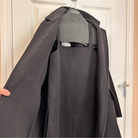 Max Mara Label-cut Double-face Wool Cashmere Dress Size: US4/6 Small Fall/Winter - Picture 13 of 13